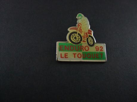 Enduro (tak van de motorsport ) ontstaan uit de speedtrial, 1992 Le Touquet- Frankrijk